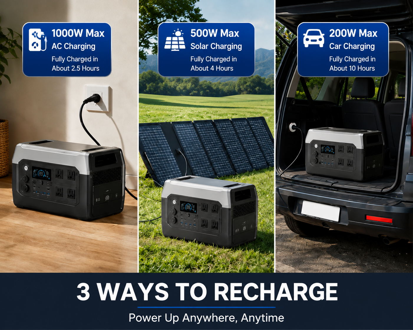 YOUNENAPE XP2000 Outdoor Power Station - 2,048Wh | 2,400W